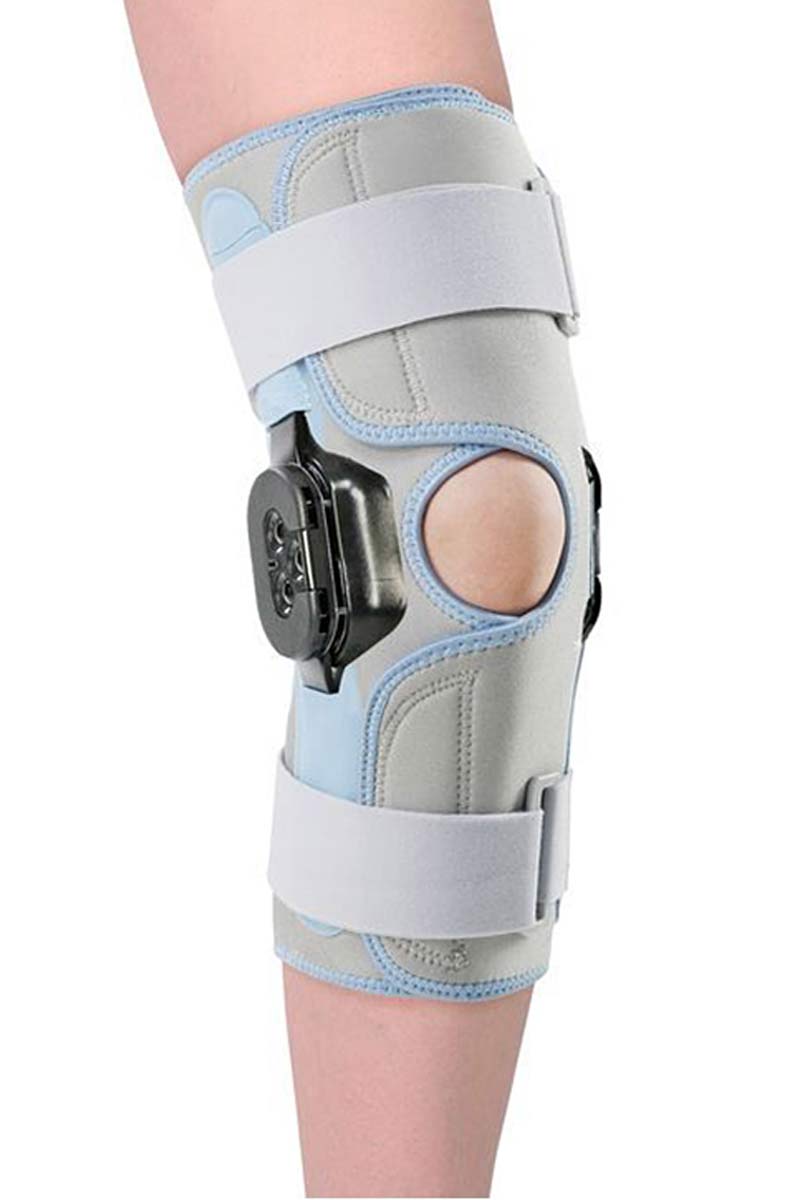 Stabilizing knee brace with regulation (JPG)